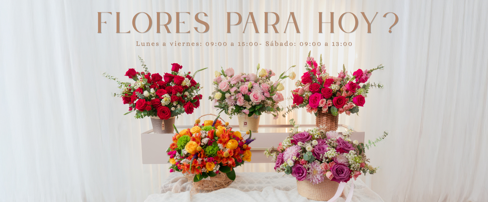 RESERVA HASTA LAS 15:00 EN QUITO Y GUAYAQUIL